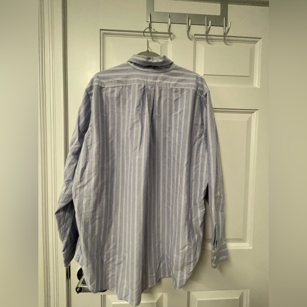 Excellent used condition men’s 18 neck Ralph Lauren striped button up - Picture 5 of 6